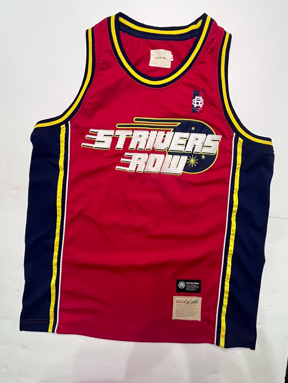 Strivers Row Soul Genetics #10 Meteor Basketball Jersey Red M